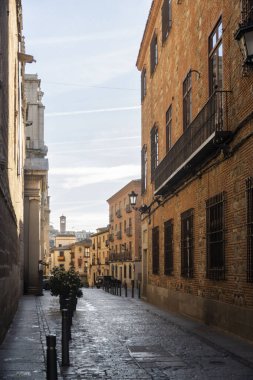 Toledo İspanya 'daki eski mimari. Yüksek kalite fotoğraf