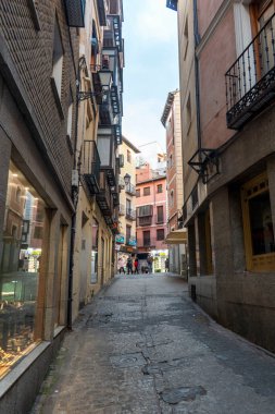 Toledo İspanya 'daki eski mimari. Yüksek kalite fotoğraf