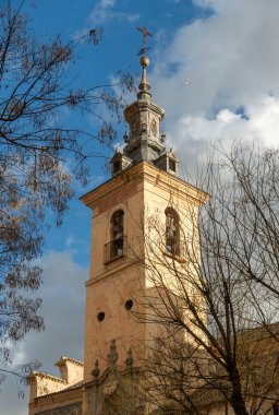 Toledo İspanya 'daki eski mimari. Yüksek kalite fotoğraf