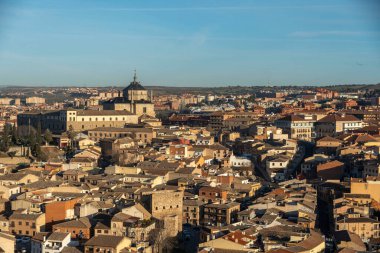 Toledo İspanya 'daki eski mimari. Yüksek kalite fotoğraf