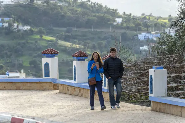 Fas kırsalında günlük yaşam. Yüksek kalite fotoğraf