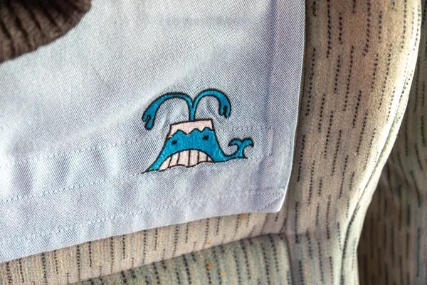 Fujiyama, Japonya 'da Fuji Dağı çizgi filmi. Yüksek kalite fotoğraf