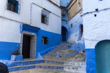 Kuzey Fas 'ta otantik mimari. Yüksek kalite fotoğraf