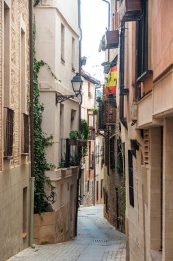 Toledo İspanya 'daki eski mimari. Yüksek kalite fotoğraf