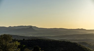 Prescott Arizona 'da Baş parmak Butte. Yüksek kalite fotoğraf