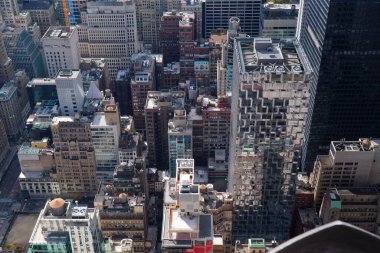 New York şehir binası yukarıdan