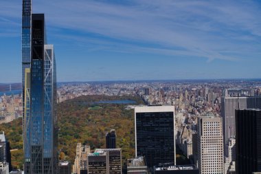 New York 'taki Central Park' ta güzel bir hava var.