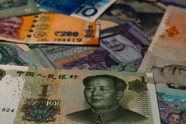 Çok paralı banknotlar dünya banknotları tahsil dünya para birimi