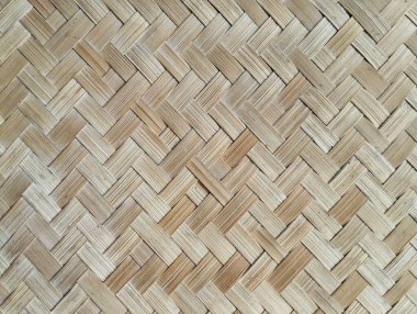 Soyut dokuma bambu yüzey dokusu arka plan, yaratıcı el işi geleneksel ev yapımı 