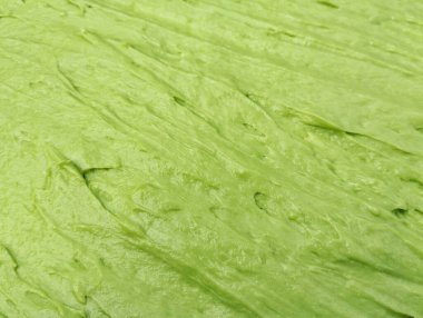 Yeşil krem deterjan dokusunu kapat