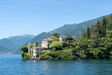 Como Gölü 'ndeki Villa. Yüksek kalite fotoğraf