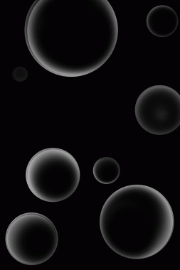 Karanlıkta parlayan kabarcıklar