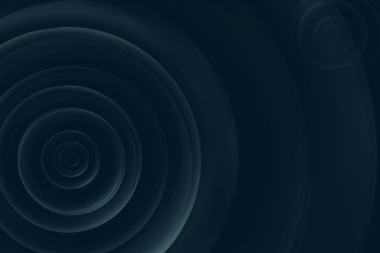 Dalgalı su damlası etkisi arka plan çizimi ile koyu mavi arkaplan