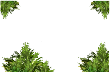 Peyzaj çerçevesinin köşesinde areca yaprağı simgesi