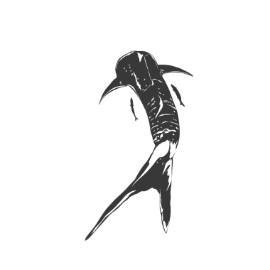 balina köpekbalığı silueti