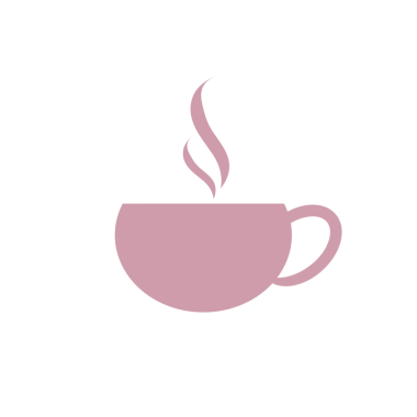 Arka planı olmayan bir fincan buharlı kahve.