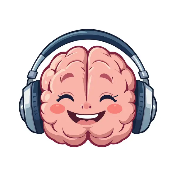 Dünya Radyo Günü için Müzik Vektörü Grafiği Dinleme