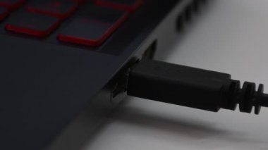 Bilgisayara bir USB kablosu yerleştirip çevreyi bilgisayara bağlamak. Yüksek kalite 4k görüntü