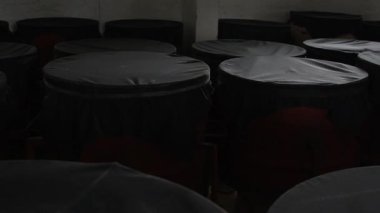 Tarım 'da Biyolojik Böcek Kontrolü için Yararlı Böcekler Üretiyor. Yüksek kalite 4k görüntü