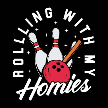 discover this unique design featuring a fun bowling theme, perfect for t-shirts, mugs, and hats. ideal for bowling enthusiasts looking to showcase their passion in style, clipart