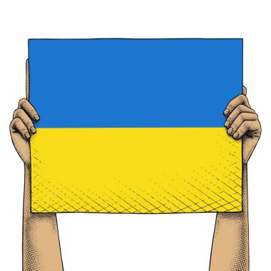 El, İşleme Tekniğinde Ukrayna Bayrağını Gösteren İşareti Kaldırıyor