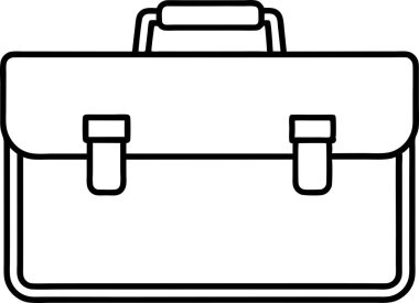 Çanta vektör resim simgeleri. Bu düzenlenebilir ve yazdırılabilir bir dosya..