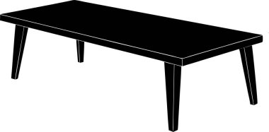 Beyaz üzerinde izole ahşap tablo. Bu düzenlenebilir ve yazdırılabilir bir vektör eps dosyası.