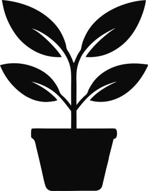 Bitki vektör simgesi sanatı. Bu düzenlenebilir ve yazdırılabilir bir dosya..