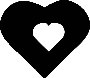  Kalp ikonu aşığı ve favori sosyal konsept. bu düzenlenebilir ve yazdırılabilir vektör eps dosyası.