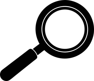 Büyüteç simgesi arama ve konsept bulma. bu düzenlenebilir ve yazdırılabilir vektör eps dosyası.