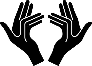 vektör basit doğrusal çizim el posteri