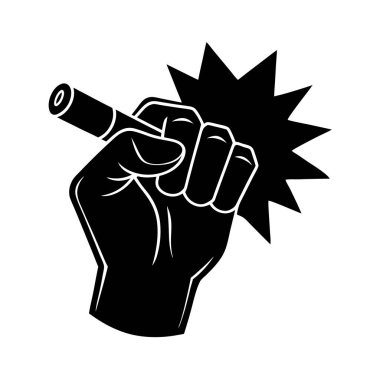 El ele tutuşma, kahve fincanı, şeffaf vektör