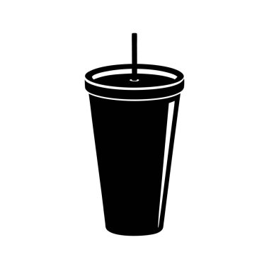 minimalist-kahve-bardak-şeffaf-vektör