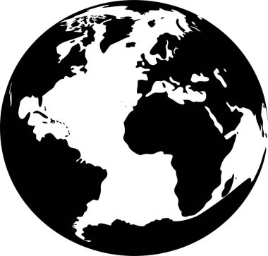 şeffaf dünya haritası png beyaz arkaplan