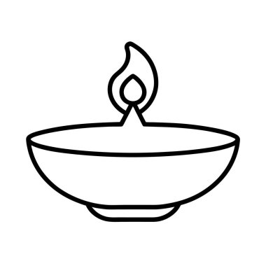 karikatür stili-diya-ikon-sonra-beyaz-bac 'ı içerir