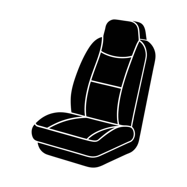 cartoon-style-car-seat-icon-include-after-on-white