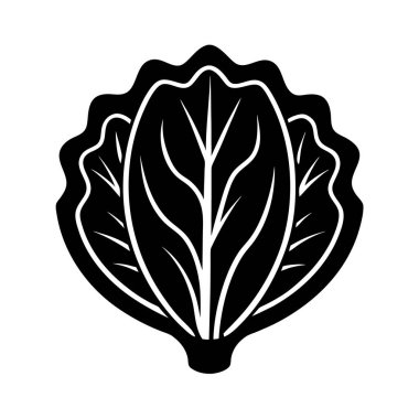 radicchio-leaf-full-outline-simge-vektörü