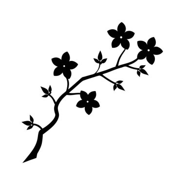 Karahindiba kabarık-kabarık-kabarık-beyaz sırtüstü-siluet.