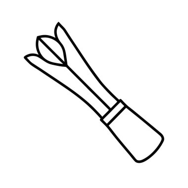 karikatür stili kiriş simgesi üzerine beyaz eklensin