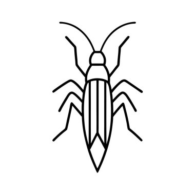 Kriket ikonu-vektör-illüstrasyon-sonrası