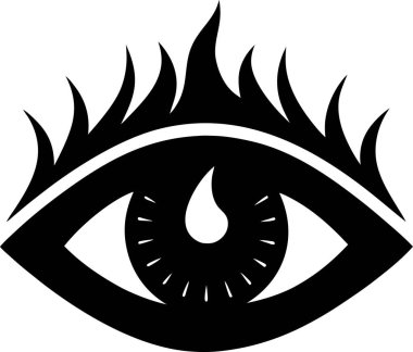 : en az yassı vektör insan gözü 