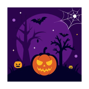  halloween-poster-design-with-glowing-pumpkins fly