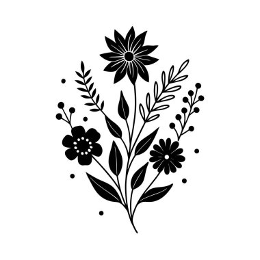  hand-drawn-boho-floral-line-art-with-wildflowers