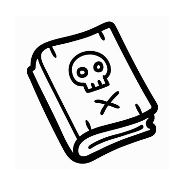 witch-s-spell-book-with-skull-and-crossbones-decor