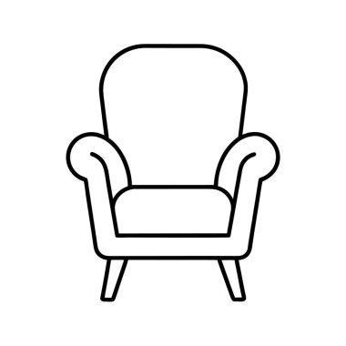 hipnoterapi-koltuk-ikon-vektör-illüstrasyon-