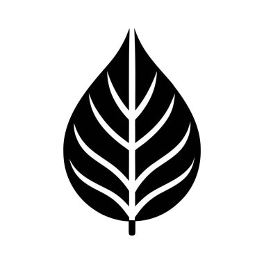  Doğa esinlenilmiş yaprak ikonu illüstrasyonu- dahil-