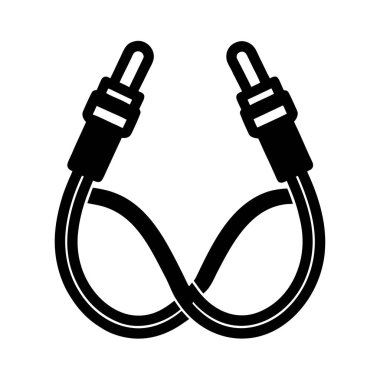 hatları çizilmiş kablolar - simge-vektör-dahil-sonrası