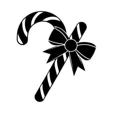 vector-christmas-candy-cane-ornament-with-golden