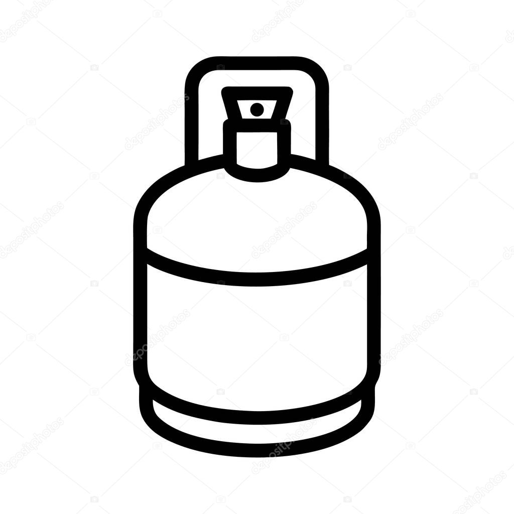 Outlined-gas-cylinder-icon-vector-include-after-