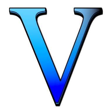 Harf simgesi dizayn şablon elementleri kümesi